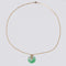 Collier Chaine en or et son disque de jade 58 Facettes CVCO18