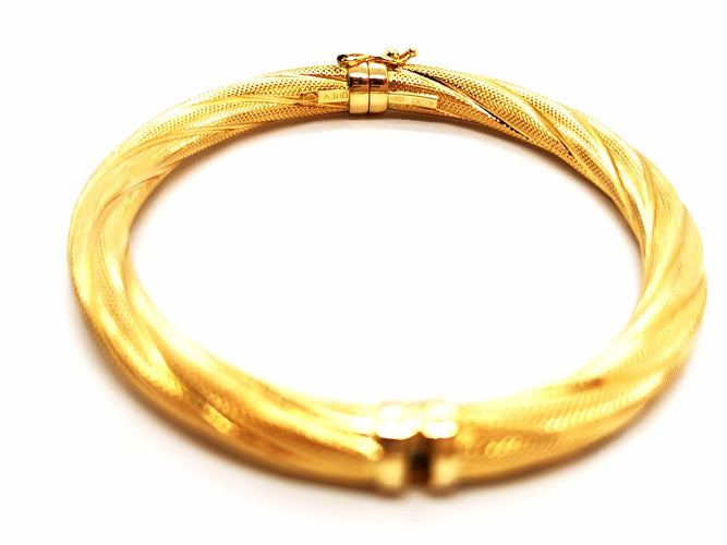 Bracelet Bracelet Jonc Or jaune 58 Facettes 1610155CN