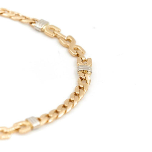 Bracelet Bracelet Maille gourmette Or jaune 58 Facettes 1589372CN