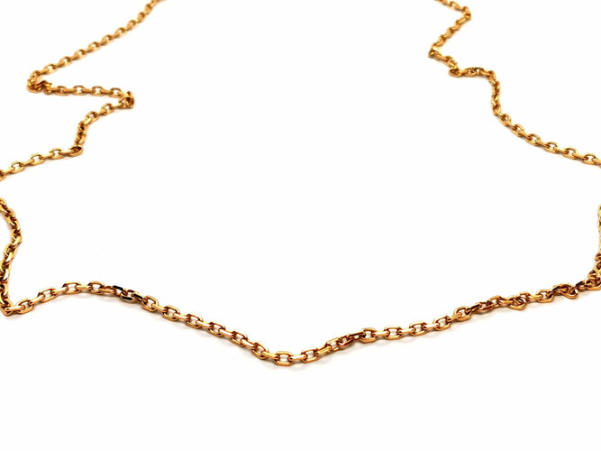 Collier Collier Maille forçat Or jaune 58 Facettes 1523664CN