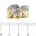 Bague 59 Bagues ruban 2 ors diamants 58 Facettes 14836