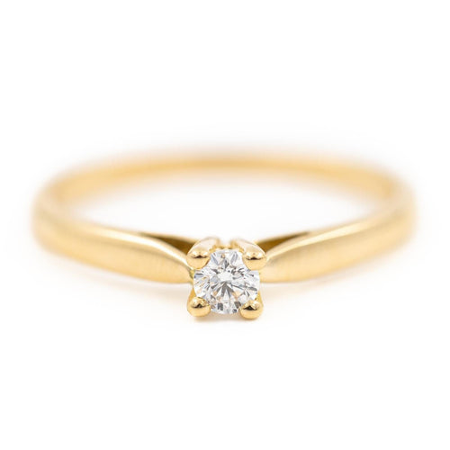 Bague 53 Bague Solitaire Or jaune Diamant 58 Facettes 2210091CN