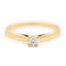 Bague 53 Bague Solitaire Or jaune Diamant 58 Facettes 2210091CN