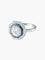 Bague Bague style Art Déco Saphirs Diamants 58 Facettes