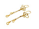 Boucles d'oreilles Boucles d'oreilles Pendantes Or jaune 58 Facettes 1292329CN