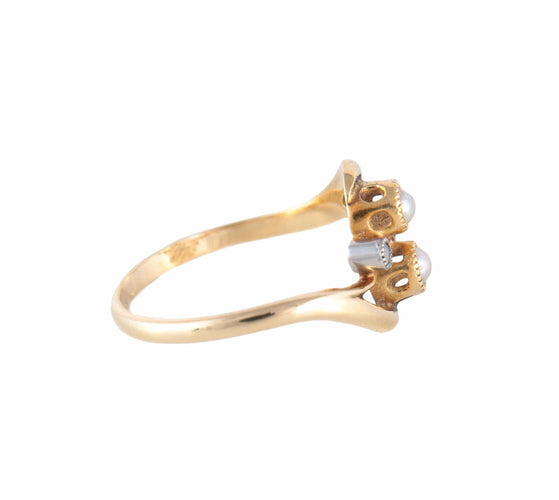 Bague BAGUE "SABAH" OR, PERLE & DIAMANTS 58 Facettes BO/220064 NSS