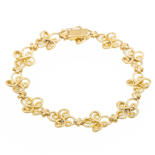 Bracelet Bracelet Filigrane Or jaune Diamant 58 Facettes 1751363CN