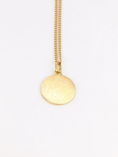 Pendentif Médaille ancienne en or figurant la fillette à la rose 58 Facettes 801