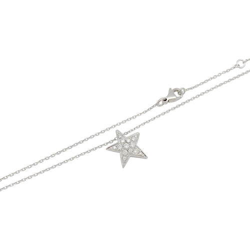 Collier Collier Chanel, "Comète Géode", or blanc, diamants. 58 Facettes 31435