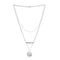 Collier Collier JOIKKA Ivy en Or Blanc 750/1000 58 Facettes 60215-55820