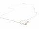 Collier Collier Chaîne + pendentif Or blanc Diamant 58 Facettes 06594CD