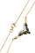 Collier COLLIER MODERNE SAPHIRS ET DIAMANTS 58 Facettes 042541