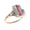 Bague 57 Bague diamant et rubis 58 Facettes 22321-0041