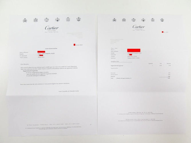 Bague 65 bague CARTIER tank francaise or blanc 18k 58 Facettes 258021