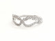Bague 52 Bague Aile d'ange Or blanc Diamant 58 Facettes 579301RV