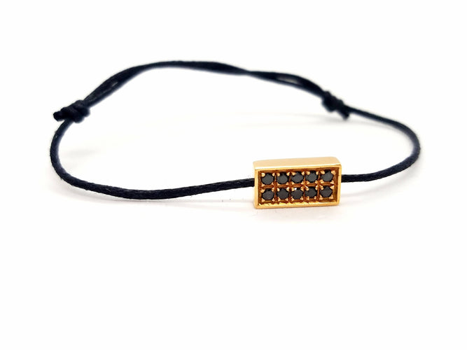 Bracelet Bracelet Cordon Or rose Diamant 58 Facettes 578824RV