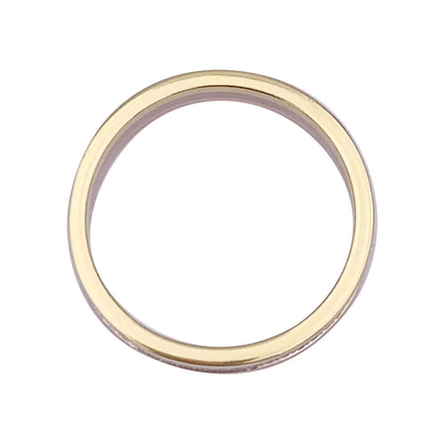 Bague 59 Alliance Cartier "Vendôme Louis Cartier", trois ors et diamants. 58 Facettes 33409