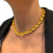 Collier Collier en or jaune et diamants. 58 Facettes 31270