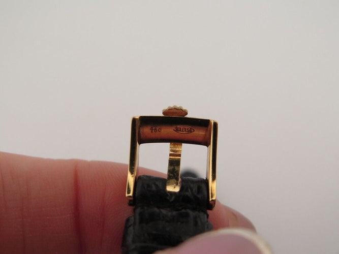 Montre vintage montre ROLEX oyster perpetual datejust or 18k diamants automatique 58 Facettes 257565