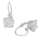 Boucles d'oreilles Boucles d'oreilles "Dormeuses" or blanc, diamants. 58 Facettes 31635