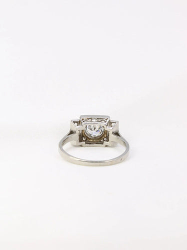 Bague Bague Art Déco à gradins diamants 58 Facettes J18