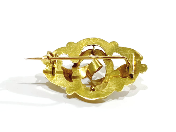 Broche Broche Napoléon III Or jaune 58 Facettes