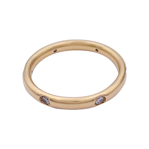 Bague 51 Bague Pomellato, "Lucciole", or rose, diamants. 58 Facettes 32981