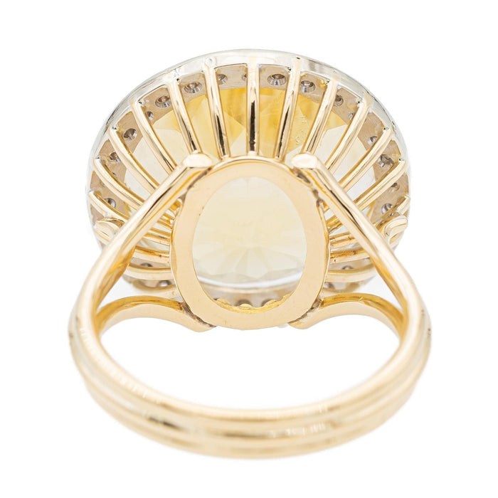 Bague 62 Bague Cocktail Or jaune Citrine 58 Facettes 2441316CN