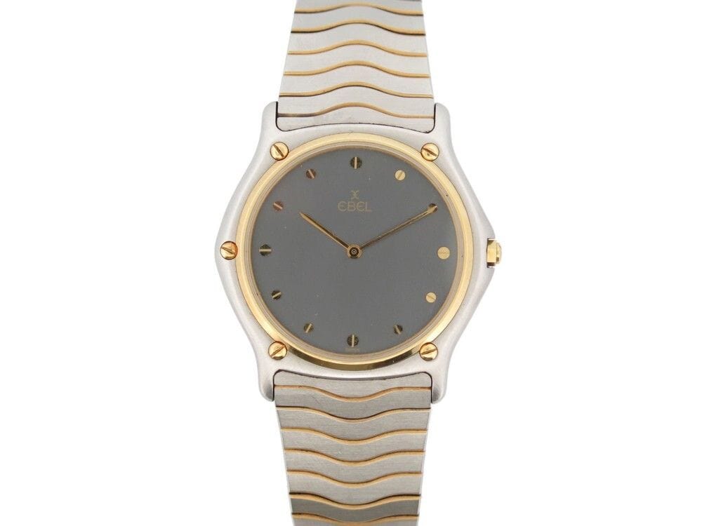 Orologio EBEL wave 181903 quarzo 34mm oro giallo 18 carati e