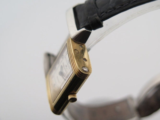 Montre montre JAEGER-LECOULTRE reverso lady 260.5.08 33 mm quartz or acier 58 Facettes 253761