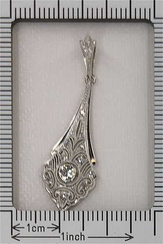 Pendentif Pendentif Art Déco diamants 58 Facettes 23283-0130