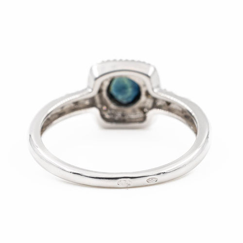 Bague 52 Bague Or blanc Saphir 58 Facettes 2110882CN