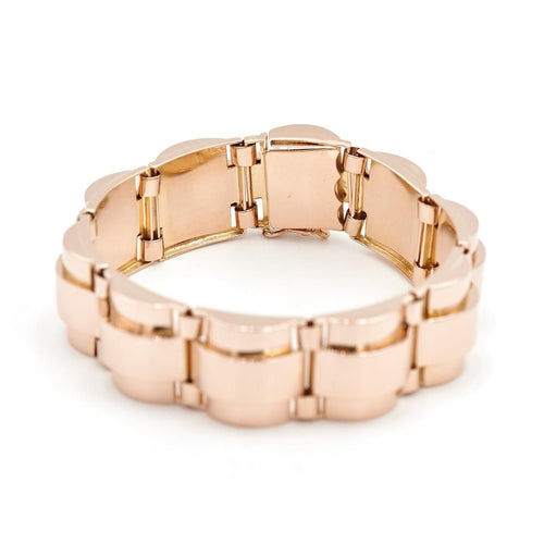 Bracelet Bracelet Tank Or rose 58 Facettes 2027415CN