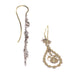 Boucles d'oreilles Boucles d'oreilles longues pendantes diamant 58 Facettes 20069-0055