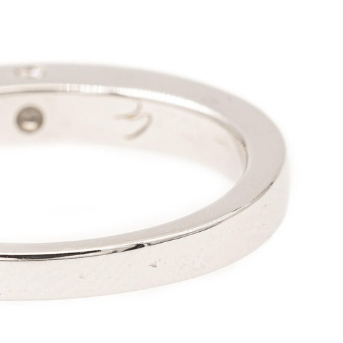 Bague 59 Bague Alliance Or blanc Diamant 58 Facettes 2090707CN