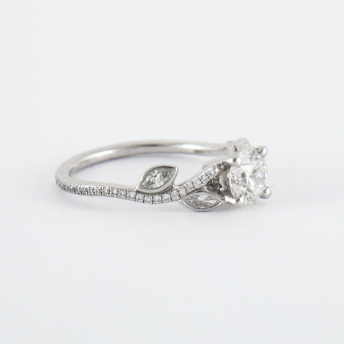 Bague 50 DE BEERS - Bague Feuillage Diamants 58 Facettes 1.13209