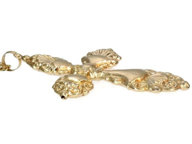 Pendentif Pendentif croix en or 58 Facettes 14204-0063