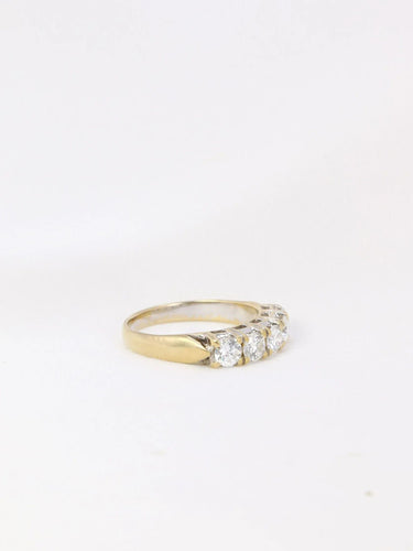 Bague Bague jarretière diamants 0,75 ct 58 Facettes J105