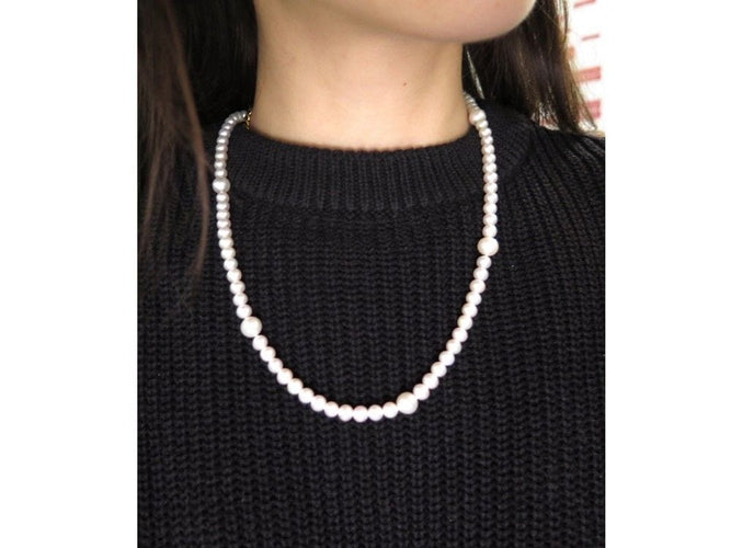 Collier collier TIFFANY & CO essential perles de culture argent 925 58 Facettes 256469