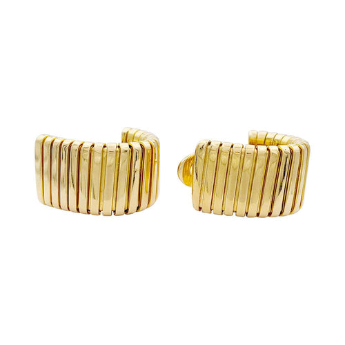 Boucles d'oreilles Boucles d'oreilles Bulgari, "Tubogas", or jaune. 58 Facettes 33067