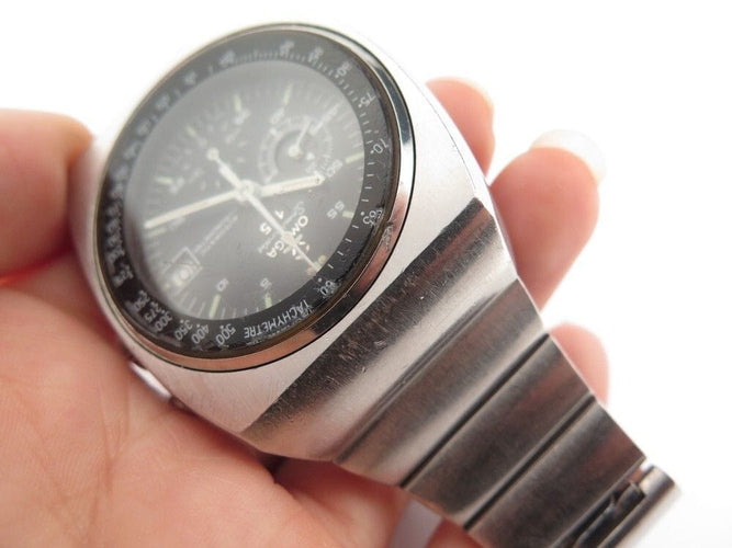 Montre vintage montre OMEGA speedmaster 125 en acier 42 mm chrono automatique 58 Facettes 253594