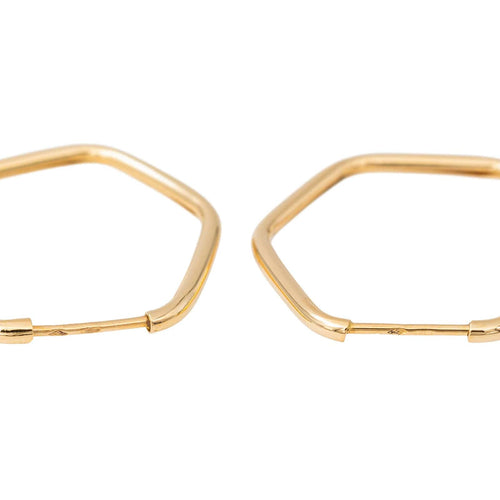 Boucles d'oreilles Boucles d'oreilles Créoles Or jaune 58 Facettes 2685961CN