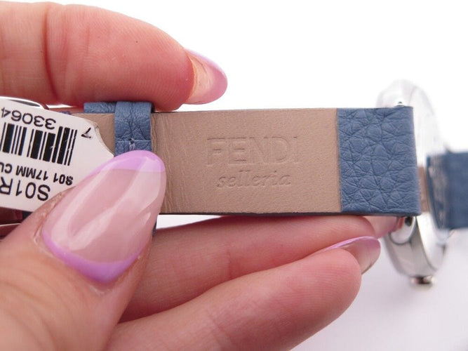 Montre montre FENDI selleria 80200m 35 mm quartz classique 58 Facettes 253053