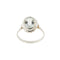 Bague 59 Bague Or blanc Aigue-marine 58 Facettes 27600