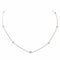 Collier Collier Or blanc Diamant 58 Facettes 2328938CN