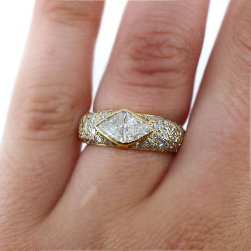 Bague Bague Toi et Moi diamants troïdia 58 Facettes