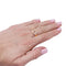 Bague 55 Bague Dinh Van, "Menottes R12", or rose, diamants. 58 Facettes 32391