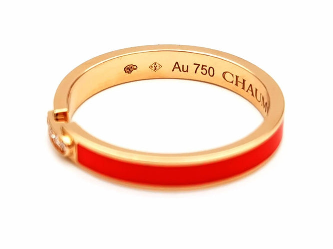 Bague 53 Chaumet Bague Liens Or rose Diamant 58 Facettes 1783565CN