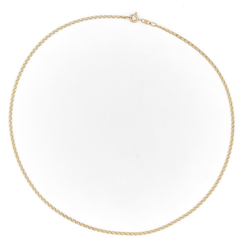 Collier Collier Maille forçat Or jaune 58 Facettes 1654242CN