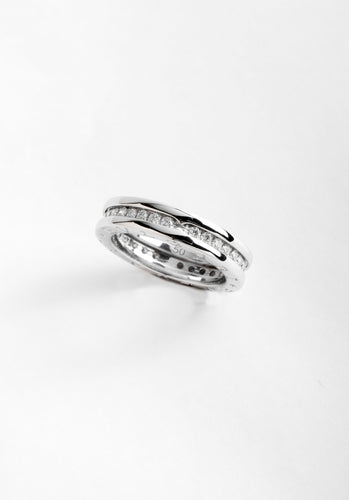Bague 50 Bague BULGARI B.ZERO 1 1 rang Or Blanc 750/1000 58 Facettes 63953-60336
